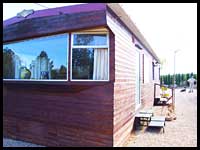 Another view of the outside of the casita