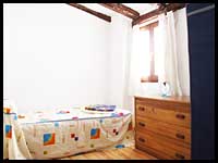 Photo of one of the two bedrooms